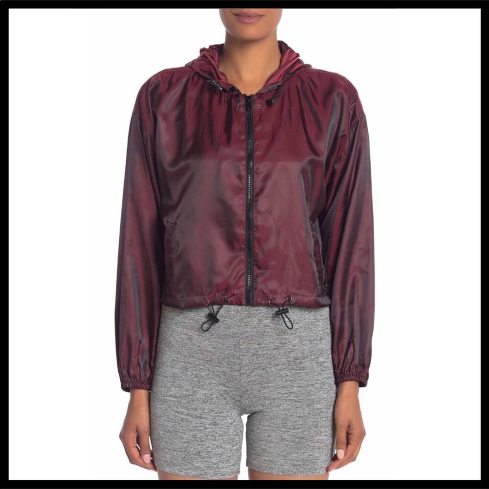 WATERPROOF HOODIE ZIP UP WINDBREAKER HOODED ALL WEATHER RAIN JACKET A3C - Picture 2 of 7